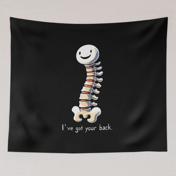 Item preview, Got your back Medical Spine Pun designed and sold by DoodleDashShop.
