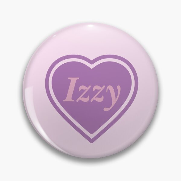 Item preview, Izzy Girl Name Purple designed and sold by Monika Howarth.