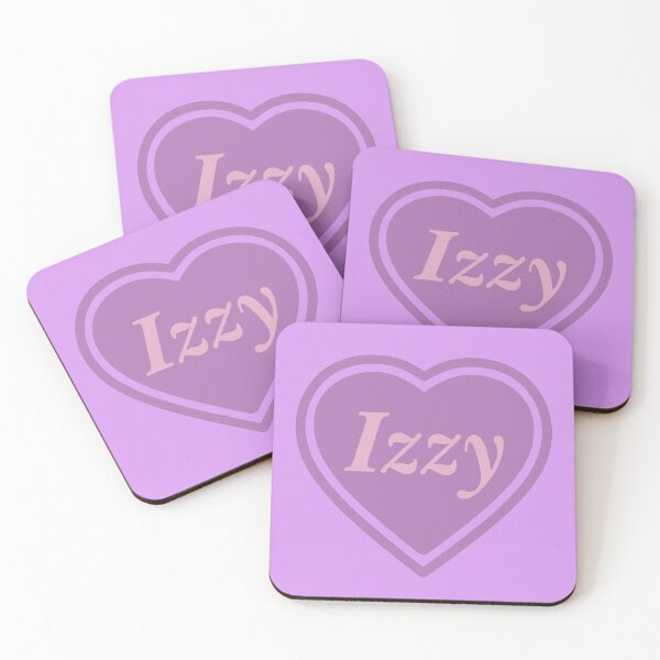 Item preview, Izzy Girl Name Purple designed and sold by Monika Howarth.