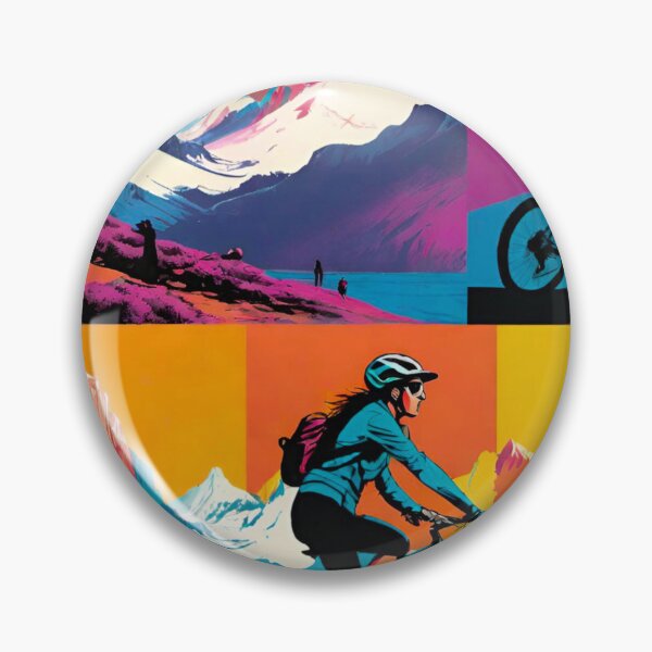 Item preview, Mountain Queens: Female MTB Riders Conquer Peaks designed and sold by GrizzlyCollective.