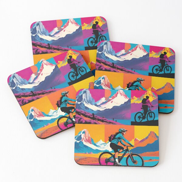 Item preview, Mountain Queens: Female MTB Riders Conquer Peaks designed and sold by GrizzlyCollective.