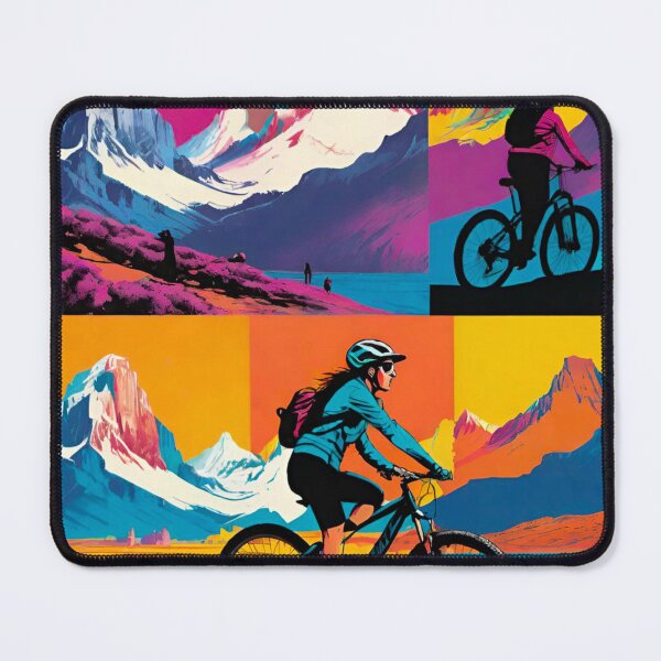 Item preview, Mountain Queens: Female MTB Riders Conquer Peaks designed and sold by GrizzlyCollective.
