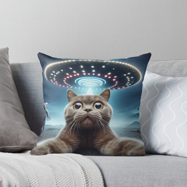 Item preview, Surprised Scared Cat Selfie designed and sold by PistachioCream.