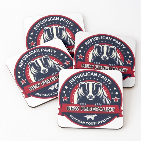 Item preview, New Federalist Honey Badger designed and sold by CroakysCorner.