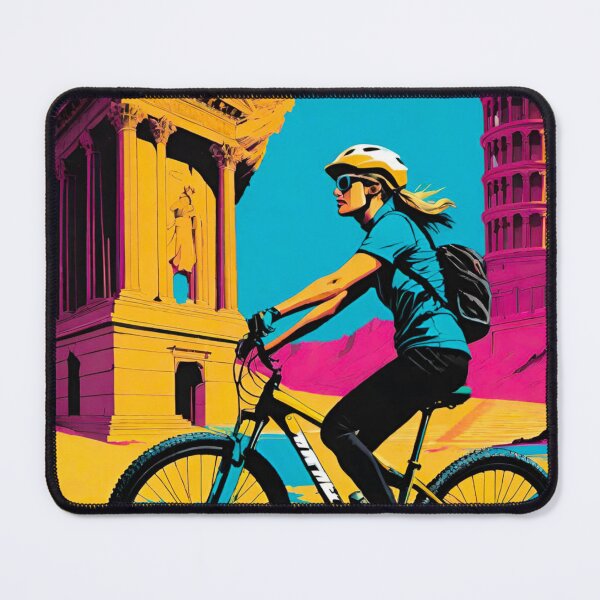 Item preview, Italian Trailblazer: Female MTB Rider in the Heart of Italy designed and sold by GrizzlyCollective.