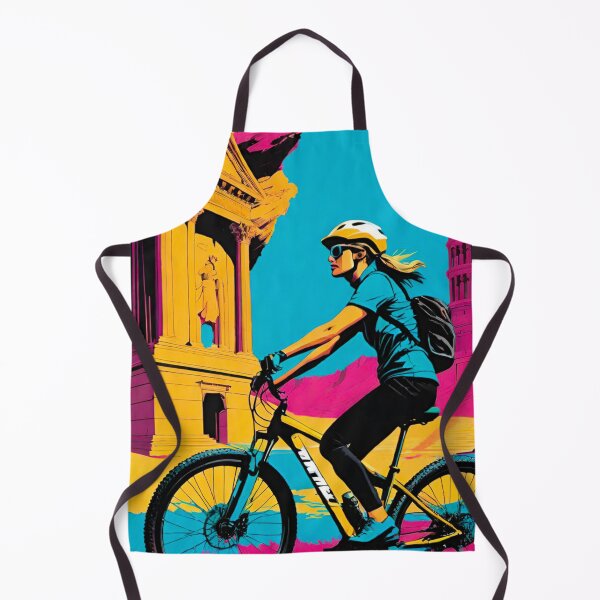 Item preview, Italian Trailblazer: Female MTB Rider in the Heart of Italy designed and sold by GrizzlyCollective.