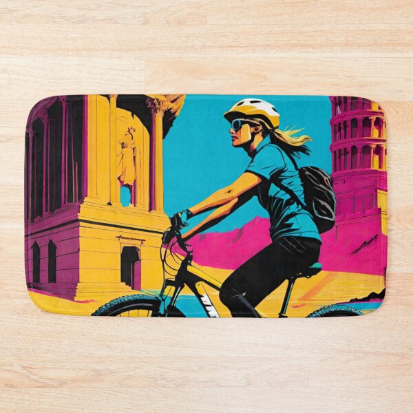 Item preview, Italian Trailblazer: Female MTB Rider in the Heart of Italy designed and sold by GrizzlyCollective.
