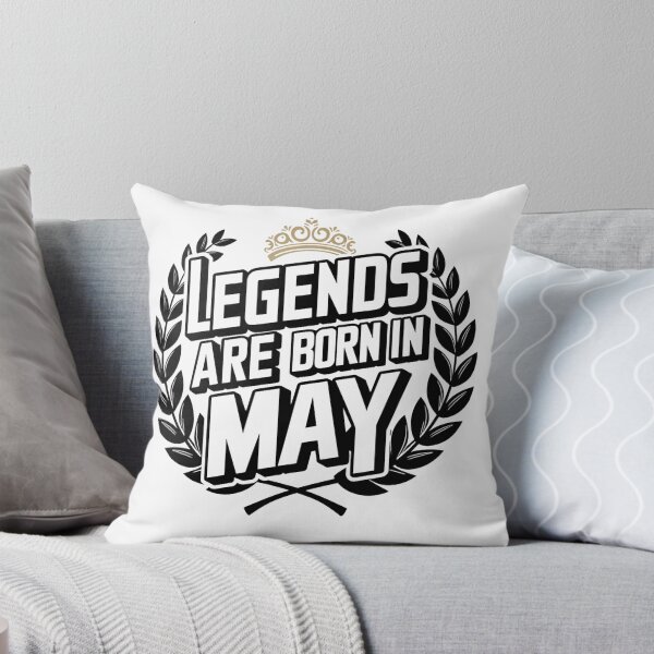 Item preview, Legends Are Born in May T-Shirt, Birthday Gift, Fun Graphic Tee, Unisex Casual Shirt, May Birthday Tee, Mens Womens Clothing designed and sold by liberarthq.