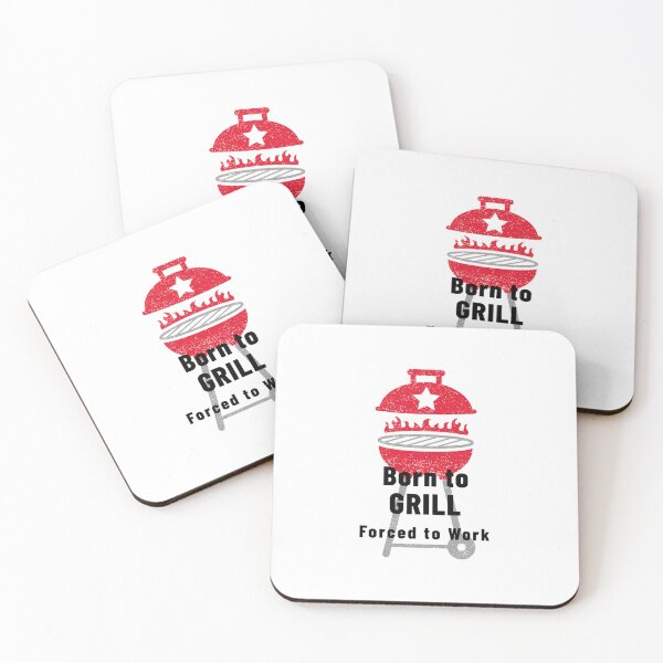 Item preview, Born to Grill, Forced to Work – Funny BBQ & Grilling Lover Shirt designed and sold by PNW Tees & More.