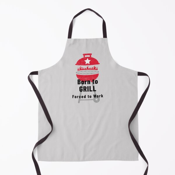 Item preview, Born to Grill, Forced to Work – Funny BBQ & Grilling Lover Shirt designed and sold by PNW Tees & More.