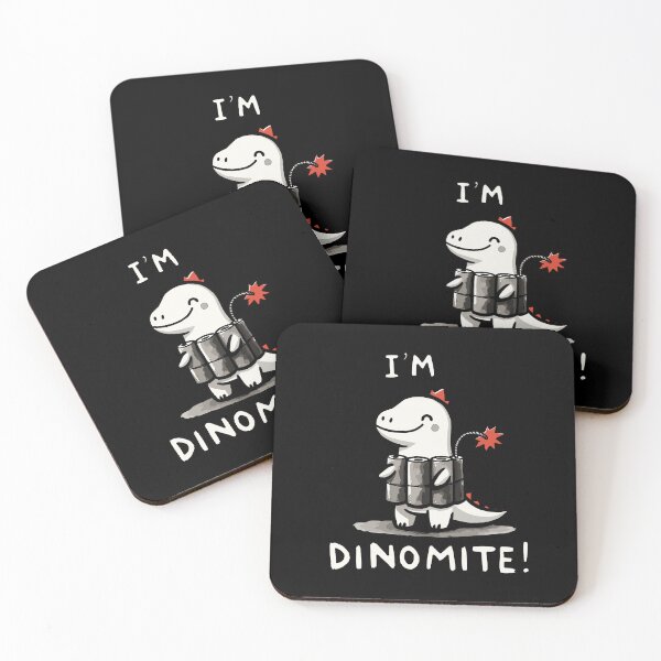 Item preview, I am Dinomite Dynamite Dino Dinosaur designed and sold by DoodleDashShop.
