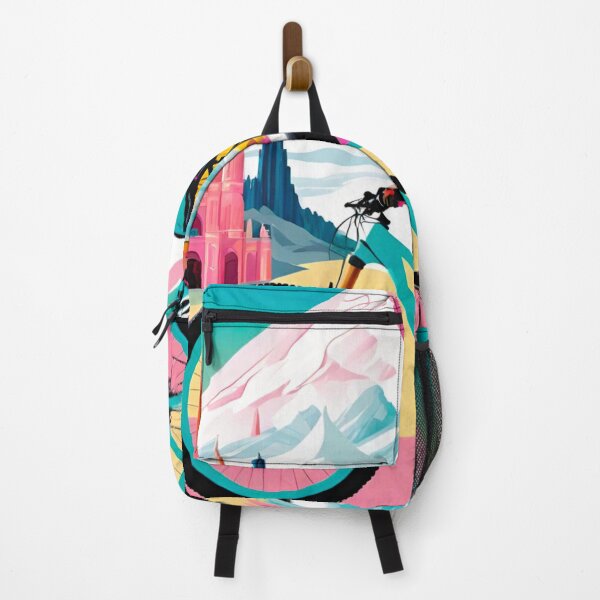 Item preview, Pastel Thrills: Pink and Blue MTB Femme Fatale designed and sold by GrizzlyCollective.