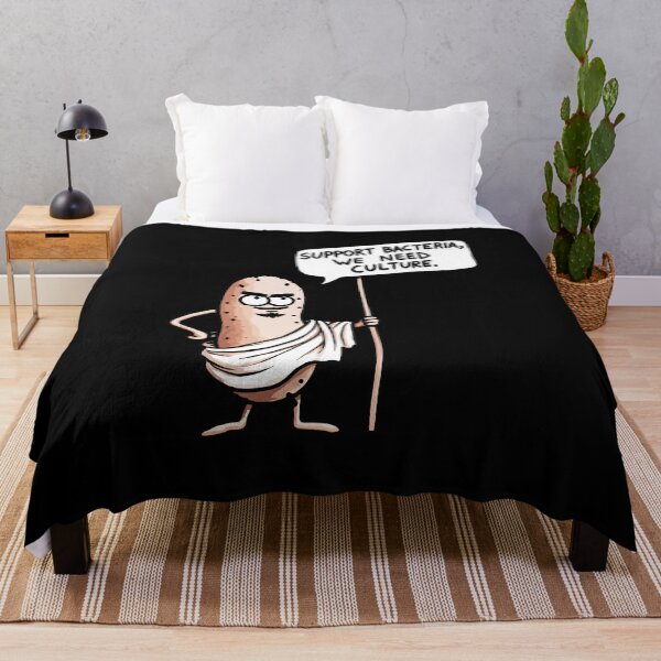 Item preview, Support Bacteria we need more Culture Biology Humor designed and sold by DoodleDashShop.