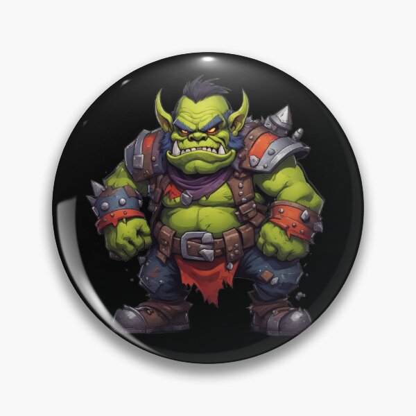 Item preview, Orc Warrior, Cool Character, RPG Warboss designed and sold by Burn-Ego.