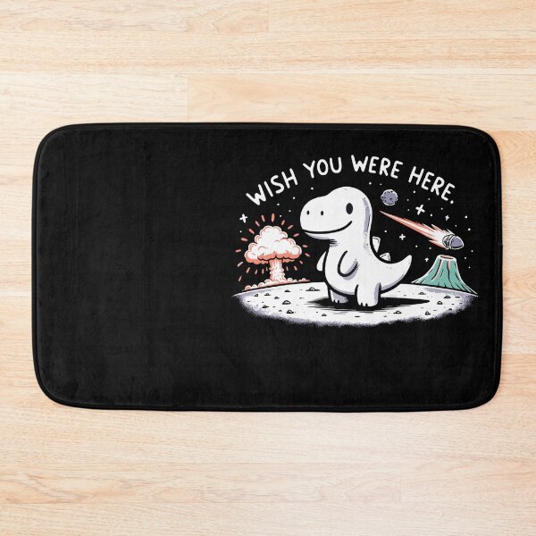 Item preview, Wish you were here Dinosaur Dino designed and sold by DoodleDashShop.