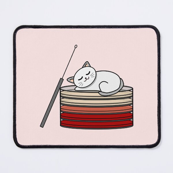 Item preview, Sleepy Agar Cat designed and sold by MicroMarket.