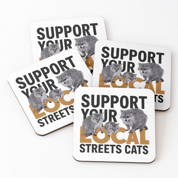 Item preview, Support Local Street Cats designed and sold by Teemajestic.