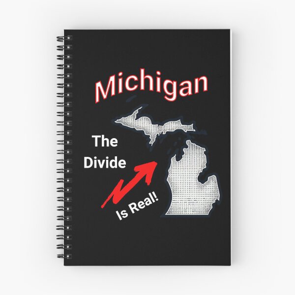 Item preview, State of Michigan -  The Divide is Real designed and sold by 5PointsDigital.