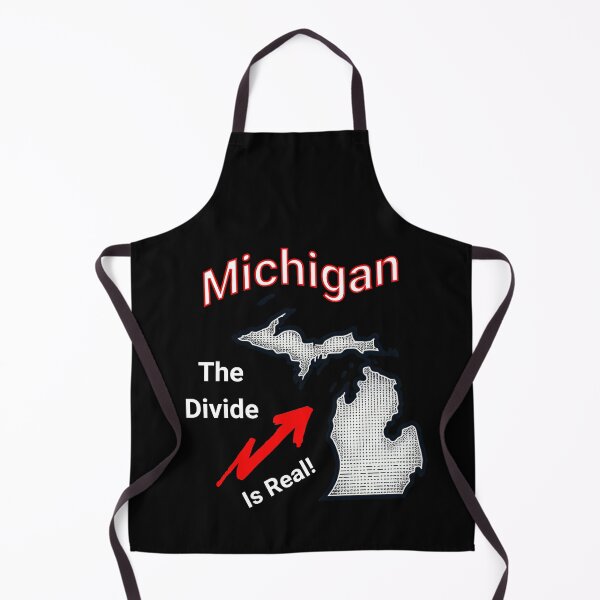 Item preview, State of Michigan - The Divide is Real designed and sold by 5PointsDigital.