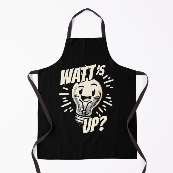 Item preview, Watts up Light bulb Physics humor designed and sold by DoodleDashShop.