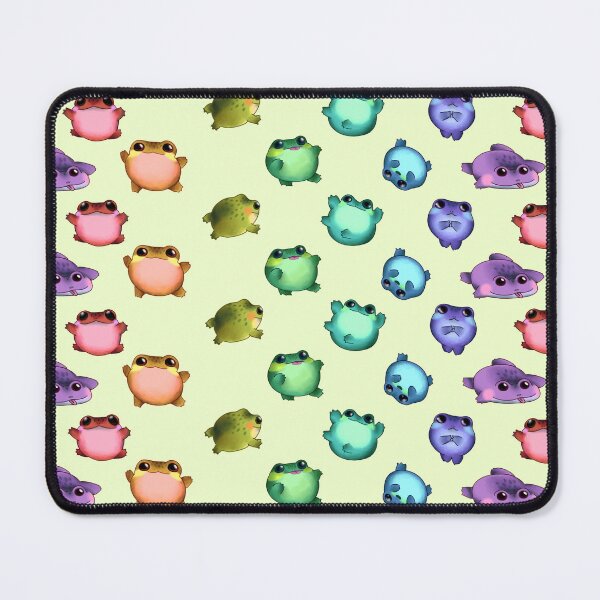 Item preview, Rainbow Round Froggies - Cute Colorful Frogs! designed and sold by GoodToad.