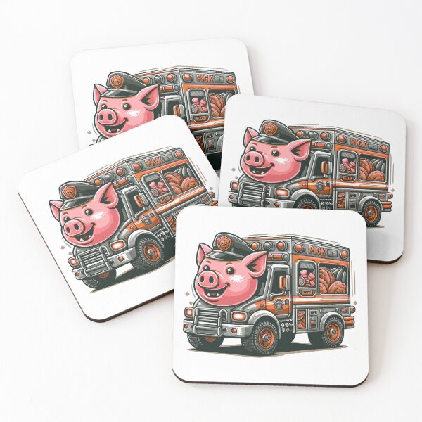 Item preview, pig truck vintage designed and sold by Ren-Zou.