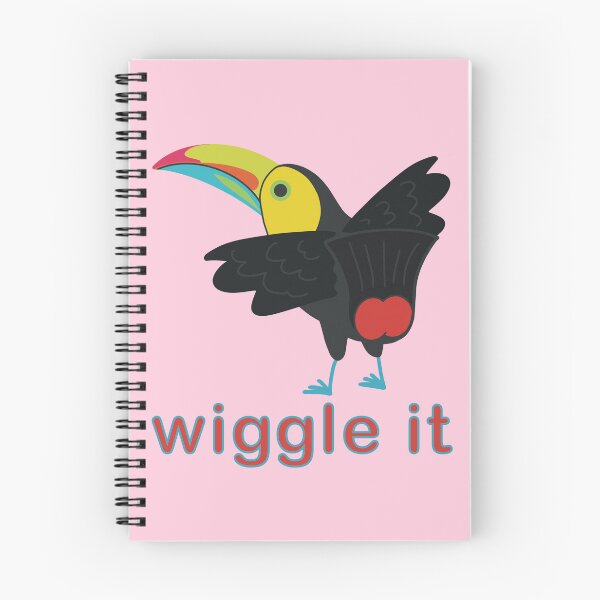 Item preview, Toucan Wiggling Bum designed and sold by Catphonesoup.