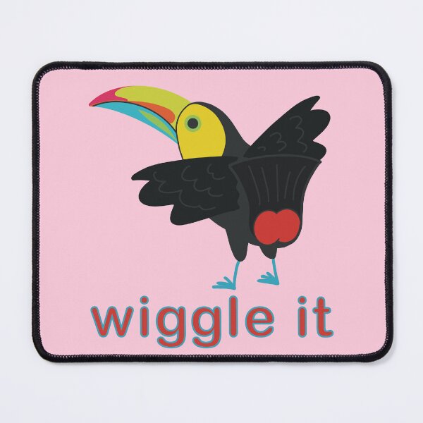 Item preview, Toucan Wiggling Bum designed and sold by Catphonesoup.