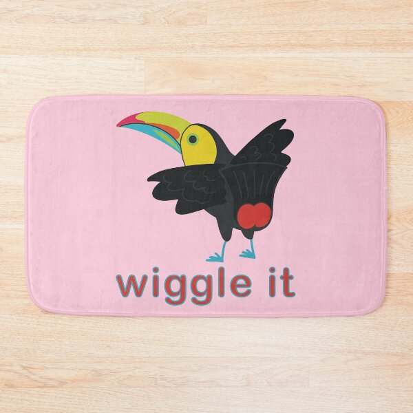 Item preview, Toucan Wiggling Bum designed and sold by Catphonesoup.