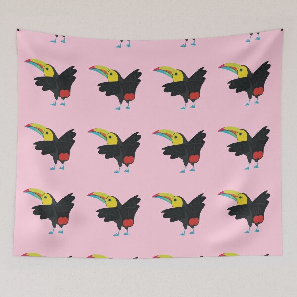 Item preview, Toucan Wiggling Bum designed and sold by Catphonesoup.