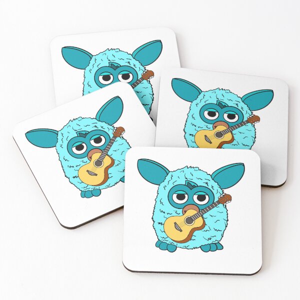 Item preview, Light Blue Guitarist Furby designed and sold by Animals-by-JB.