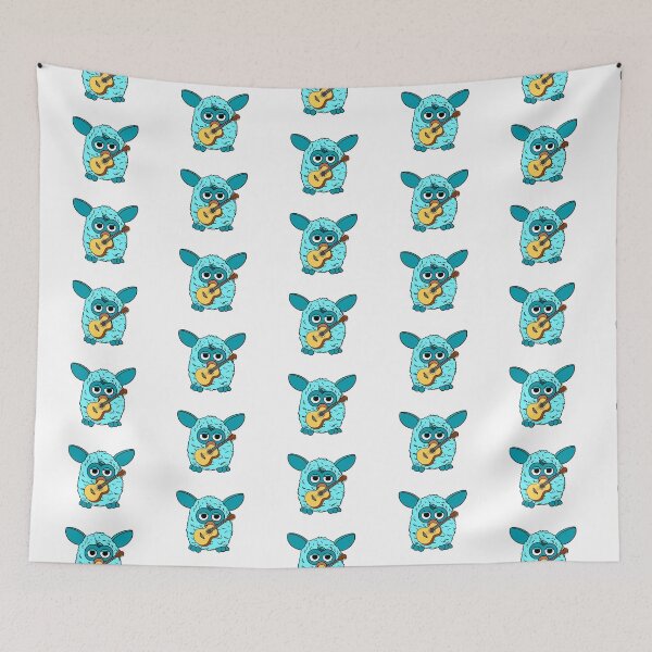 Item preview, Light Blue Guitarist Furby designed and sold by Animals-by-JB.