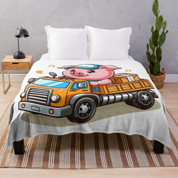 Item preview, pig truck retro designed and sold by Ren-Zou.