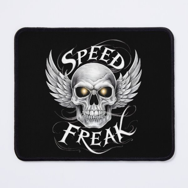 Item preview, Speed Freak - The Hauntingly Hypnotic Skull with Wings designed and sold by Snifferius.