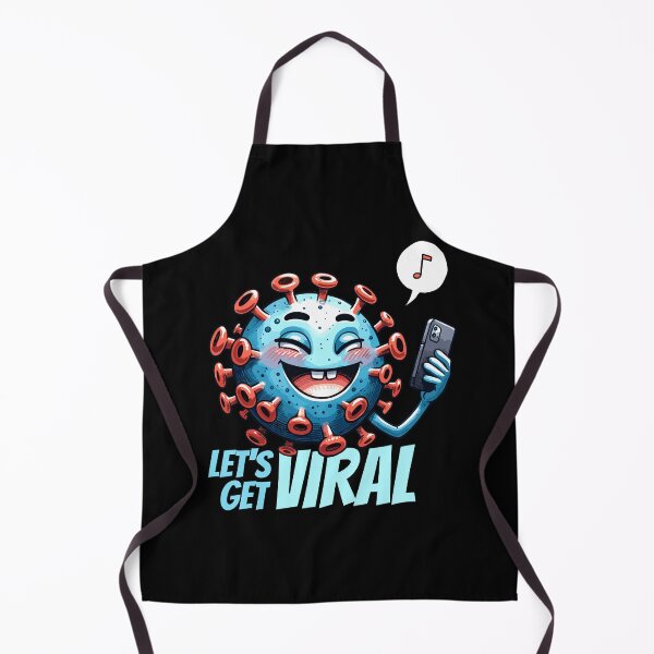 Item preview, Let's get viral Virus Biology Humor designed and sold by DoodleDashShop.