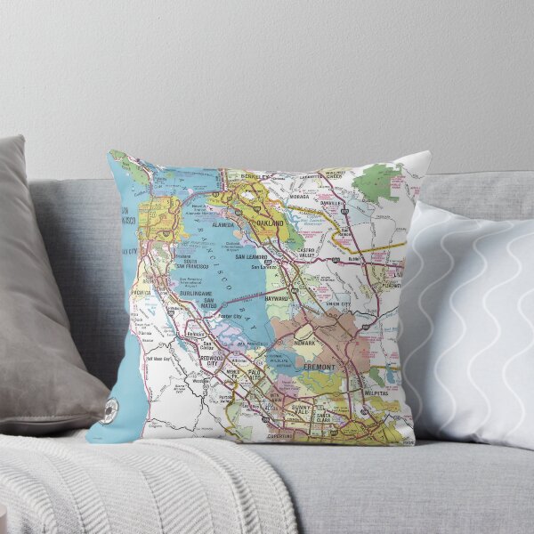 Item preview, Bay Area Vintage Map designed and sold by StudioEmilia.