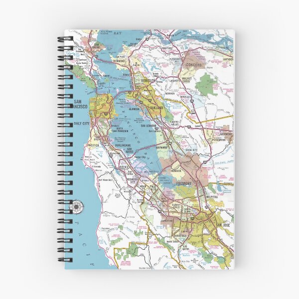 Item preview, Bay Area Vintage Map designed and sold by StudioEmilia.