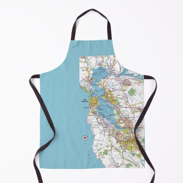 Item preview, Bay Area Vintage Map designed and sold by StudioEmilia.