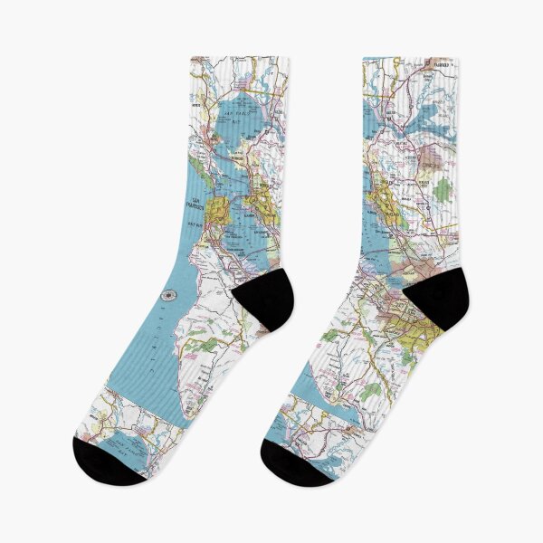 Item preview, Bay Area Vintage Map designed and sold by StudioEmilia.