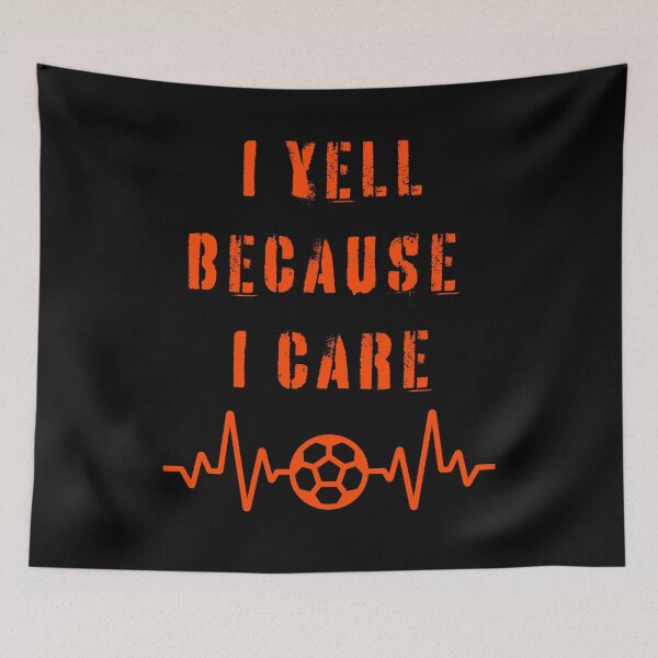 Item preview, I Yell Because I Care Soccer Dads designed and sold by LadyGoodwill.
