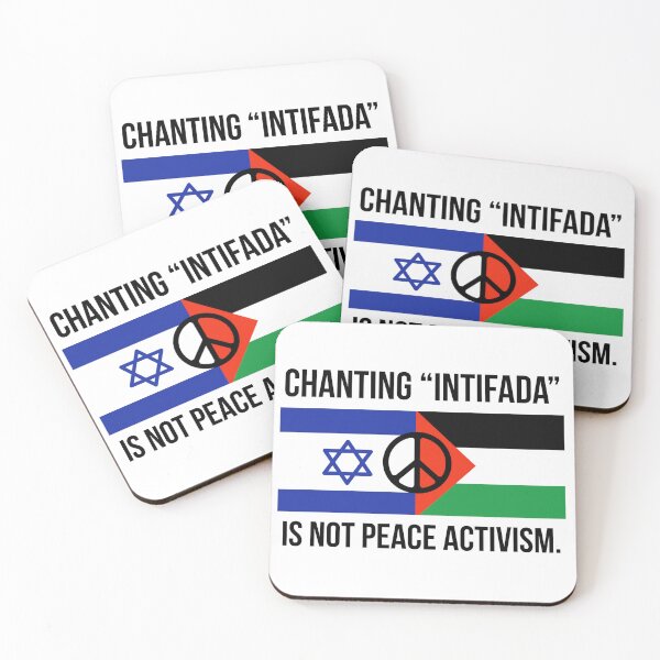 Item preview, Chanting “Intifada” is not peace activism  designed and sold by Rachel the Artist .