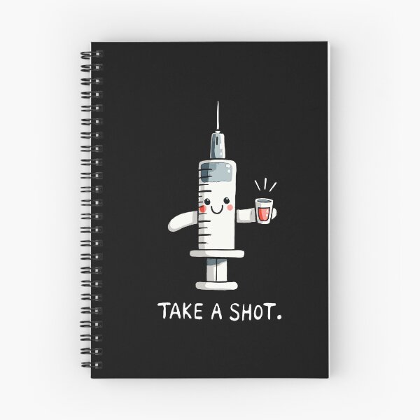 Item preview, Take a shot Medical Nurse Humor designed and sold by DoodleDashShop.
