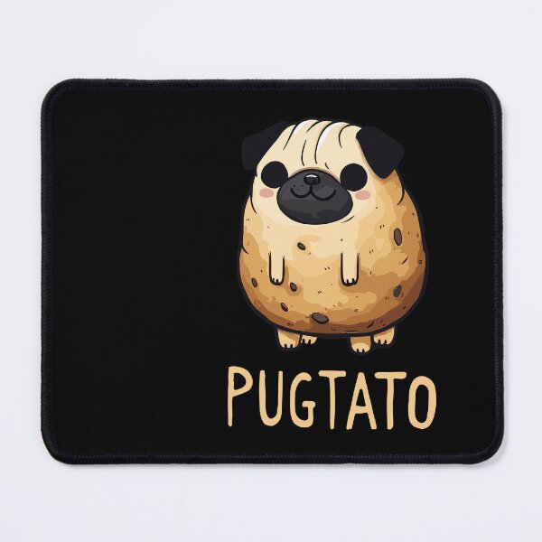 Item preview, Pugtato Pug Potato Dog Humor designed and sold by DoodleDashShop.