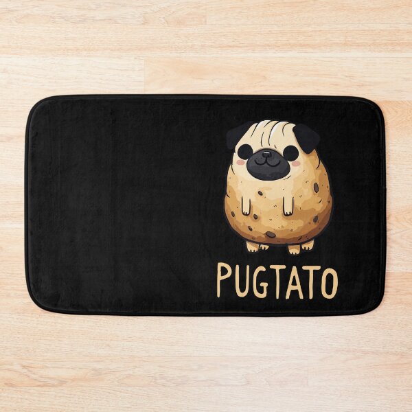 Item preview, Pugtato Pug Potato Dog Humor designed and sold by DoodleDashShop.