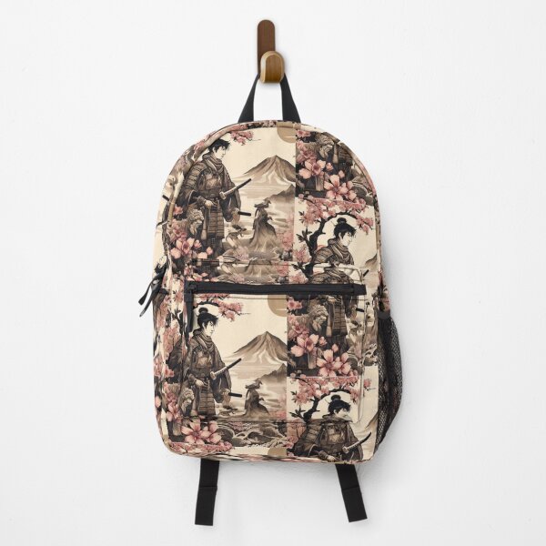 Item preview, Samurai among cherry trees designed and sold by FusiTink.
