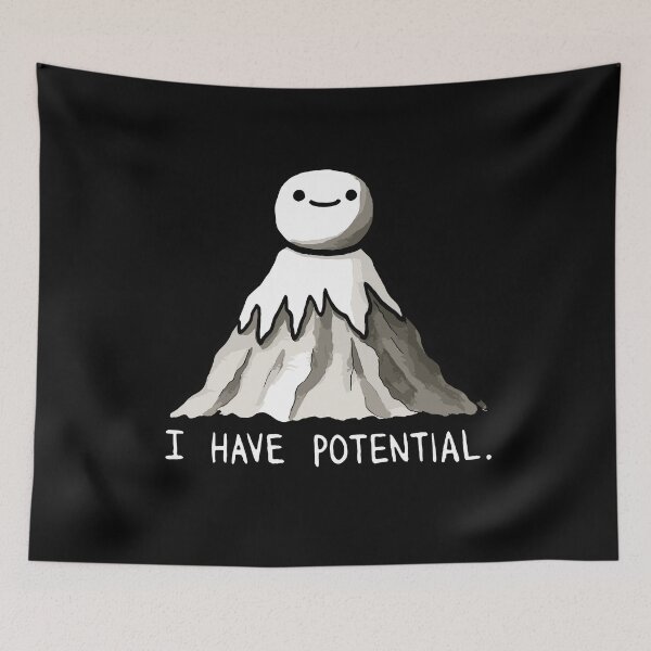 Item preview, I have Potential Physics Rocks Design designed and sold by DoodleDashShop.