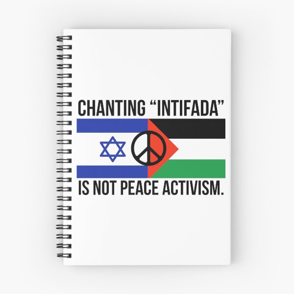 Item preview, Chanting “Intifada” is not peace activism  designed and sold by Rachel the Artist .
