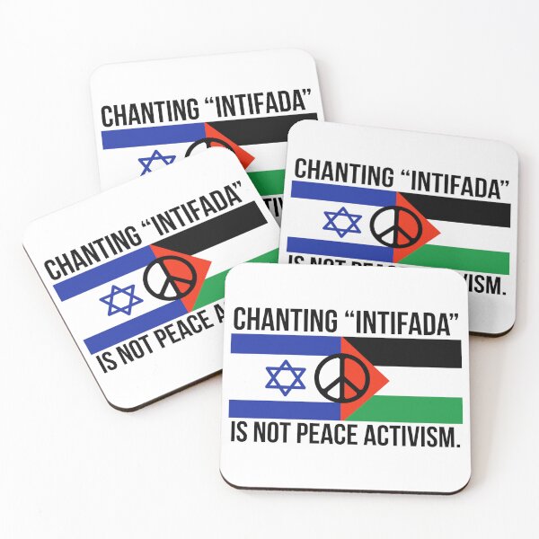 Item preview, Chanting “Intifada” is not peace activism  designed and sold by Rachel the Artist .