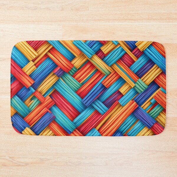 Item preview, Abstract Colorful Wicker Pattern designed and sold by calibrit.
