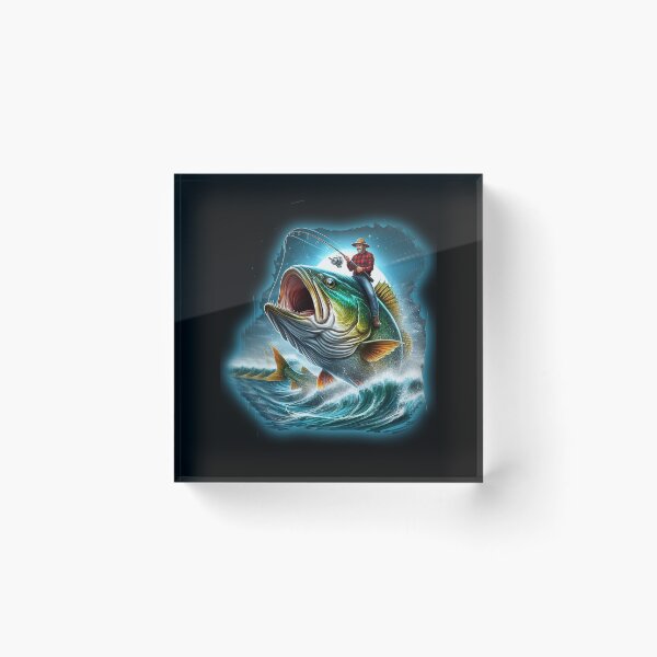 Item preview, Fishterman On Big Fish designed and sold by American Artist Designs.
